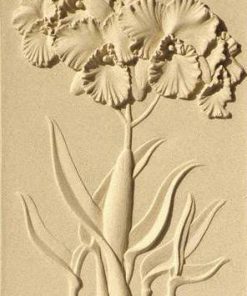 tranh khắc nổi hoa lan