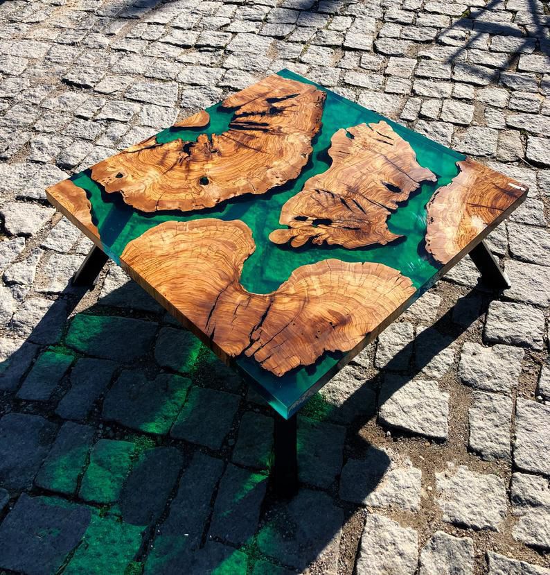 bàn gỗ epoxy resin