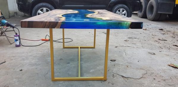 bàn epoxy gỗ tự nhiên