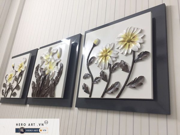 bộ tranh treo tường độc đáo hoa lan