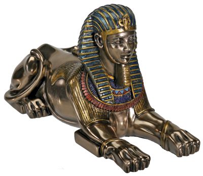 Tượng Nhân Sư Ai Cập Mạ Đồng - Heroart Nhà Thiết Kế Thi Công Trang Trí Mĩ  Thuật Công Trình Xây Dựng
