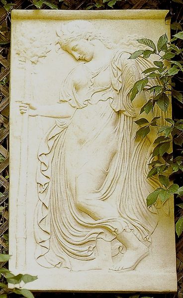 tranh điêu khắc phụ nữ bằng nhựa poly phù điêu bằng thạch cao