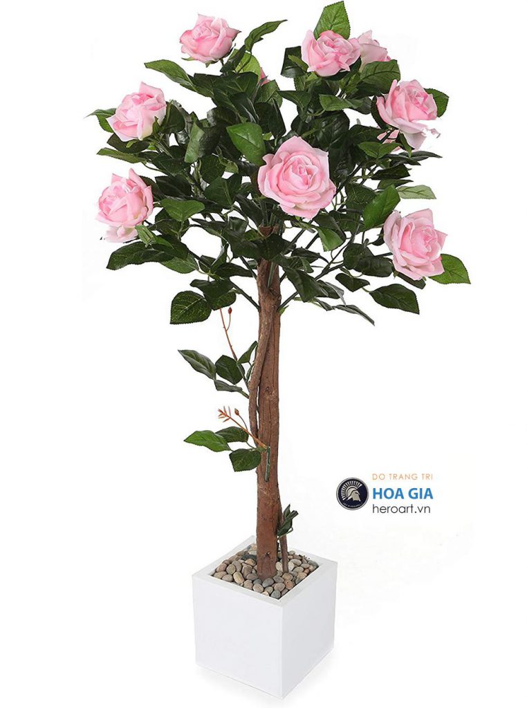 bán cây hoa hồng giả trang trí