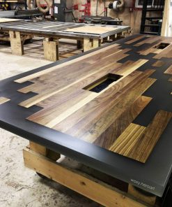 bàn họp gỗ epoxy