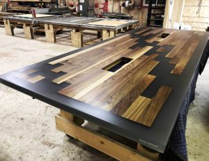 bàn họp gỗ epoxy